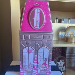 Lancome Pink and Silver Decorative Box